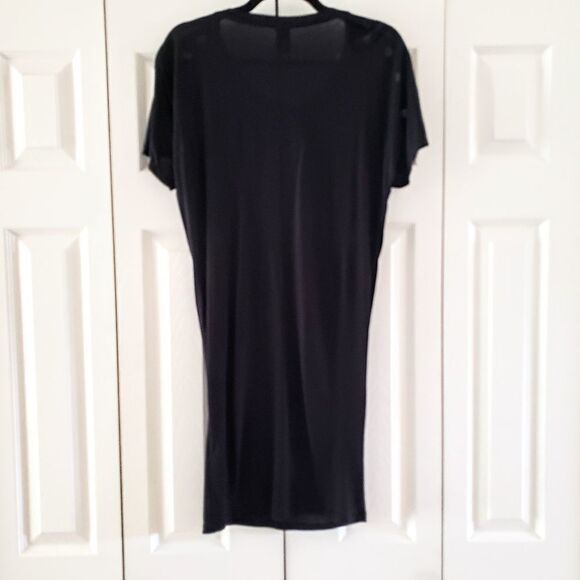 Alexandre Vauthier MSRP $1200 Grommet Studded Black Jersey Minidress FR36|US 6 - Picture 5 of 6